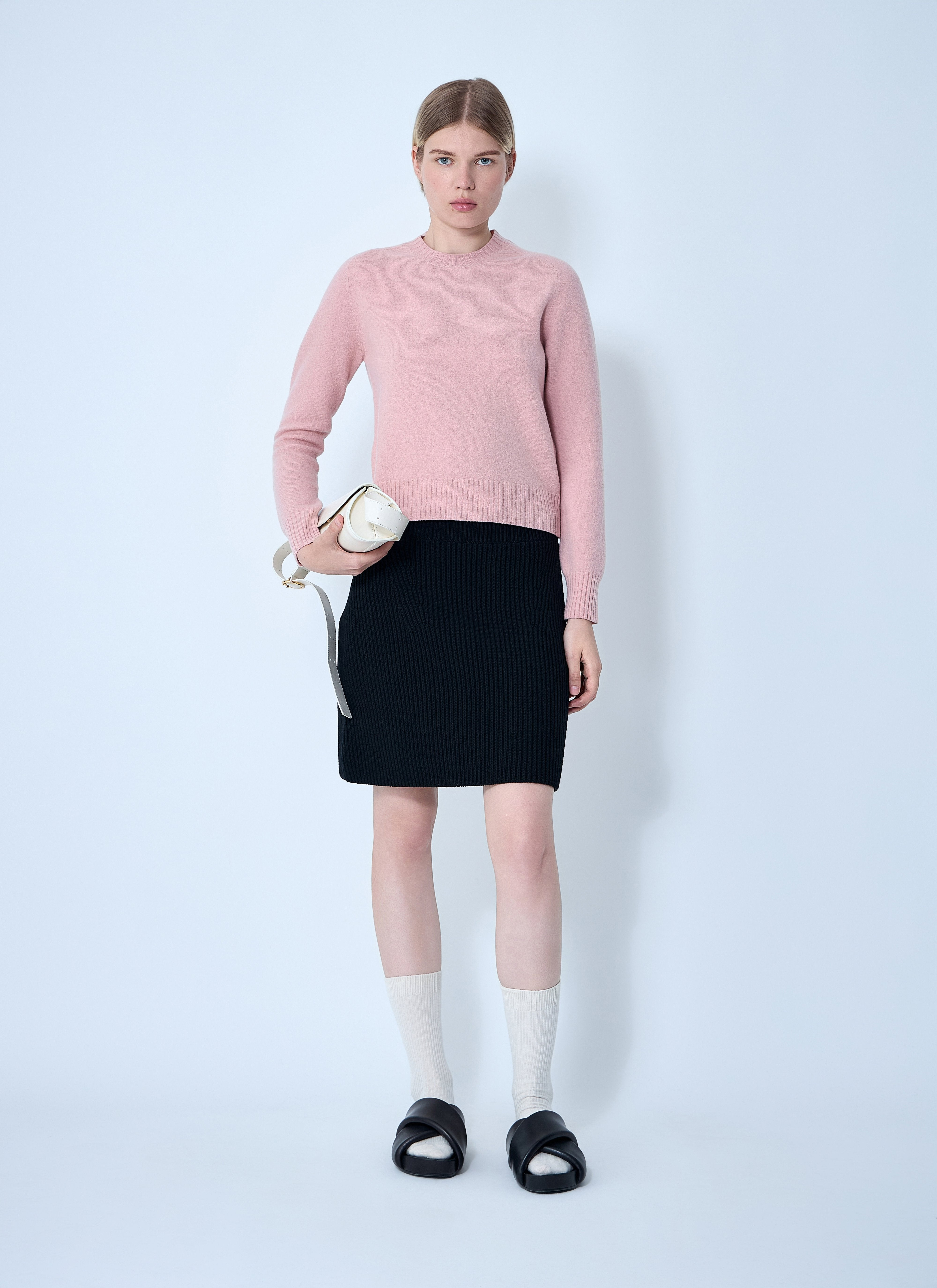 Jil Sander Women Wool Mini Skirt - 2