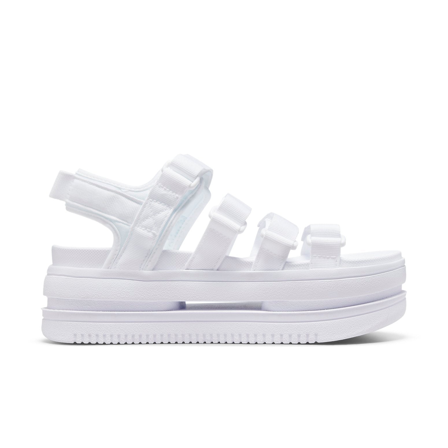 (WMNS) Nike Icon Classic Sports White Sandals DH0223-100 - 2