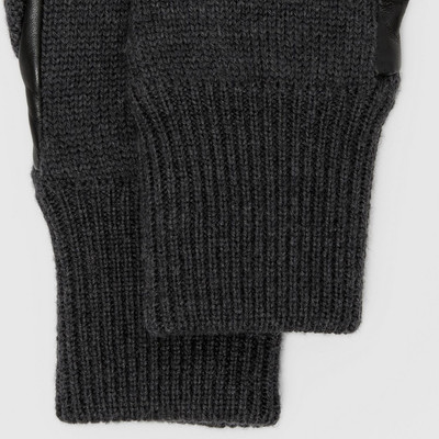 Burberry Cashmere-lined Merino Wool and Lambskin Gloves outlook