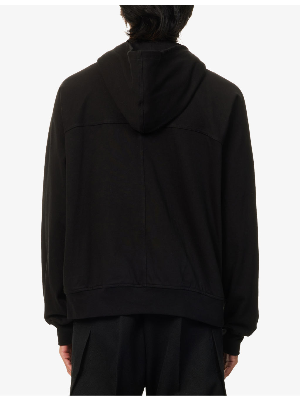 Windbreaker Relaxed-Fit Cotton-Jersey Hoodie - 4