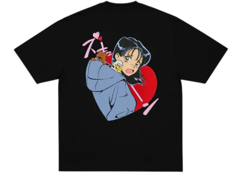 Palace Rear View T-Shirt Black 1