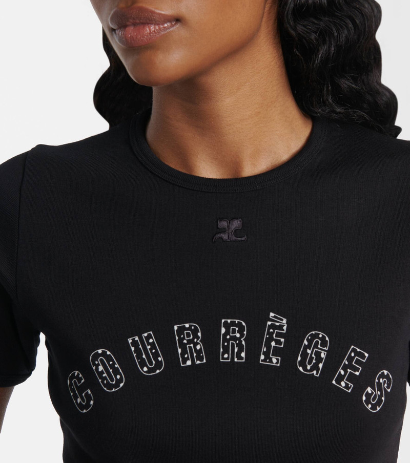 Medusa printed cotton T-shirt 4