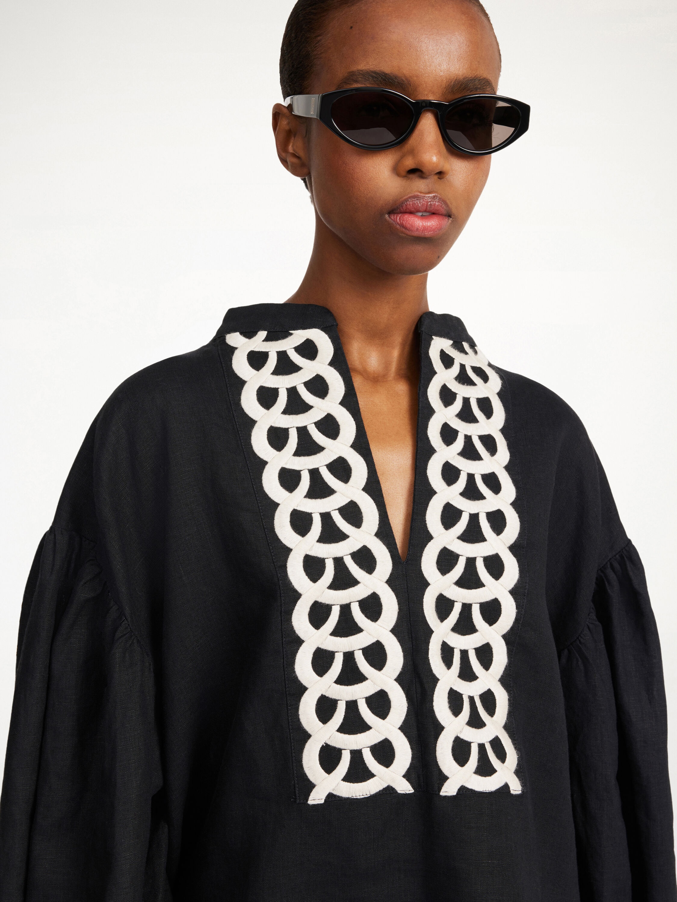 Cadmus linen blouse - 4