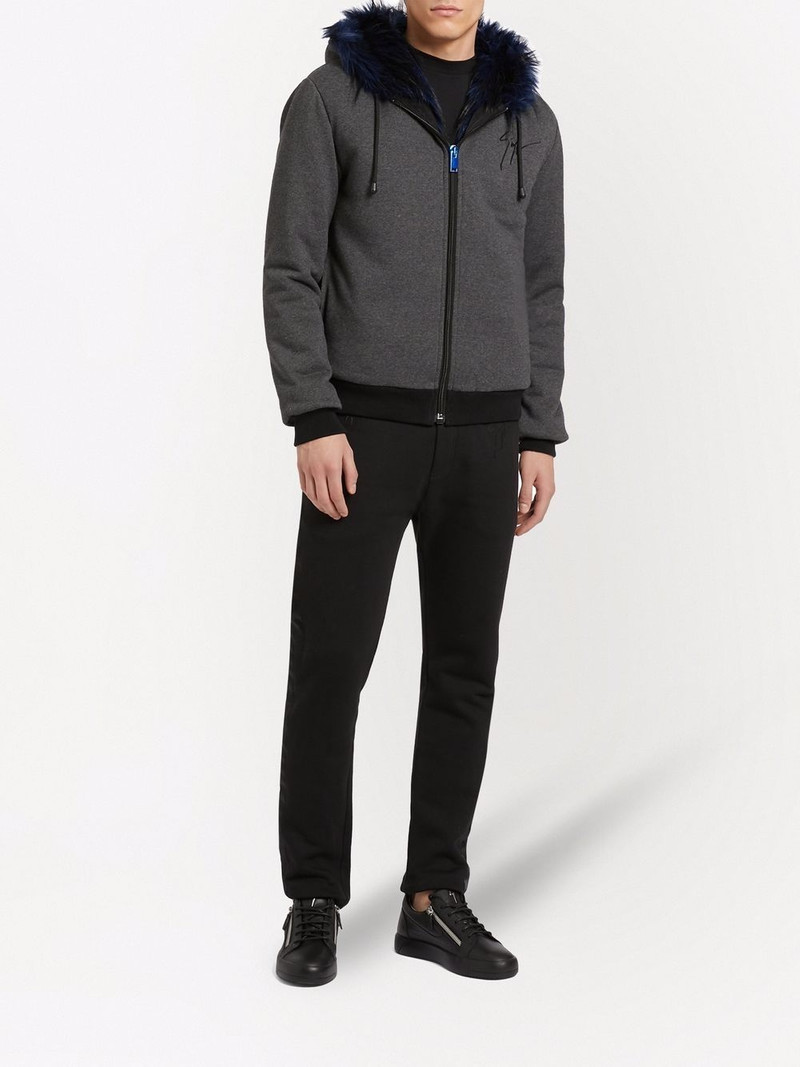 Giuseppe Zanotti Zefiro zip-up hoodie outlook
