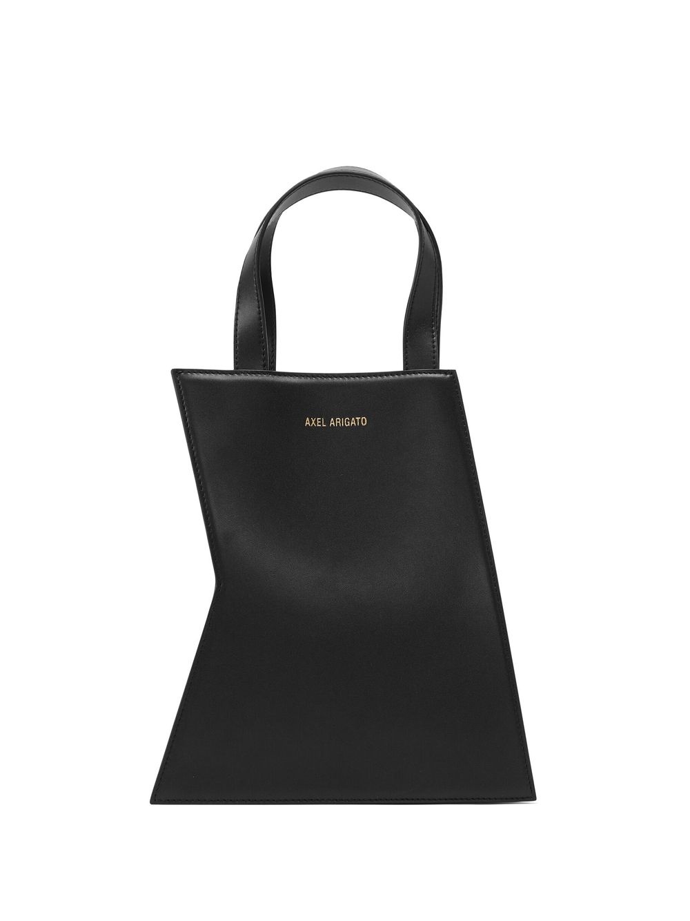 Distorted debossed-logo tote bag - 1