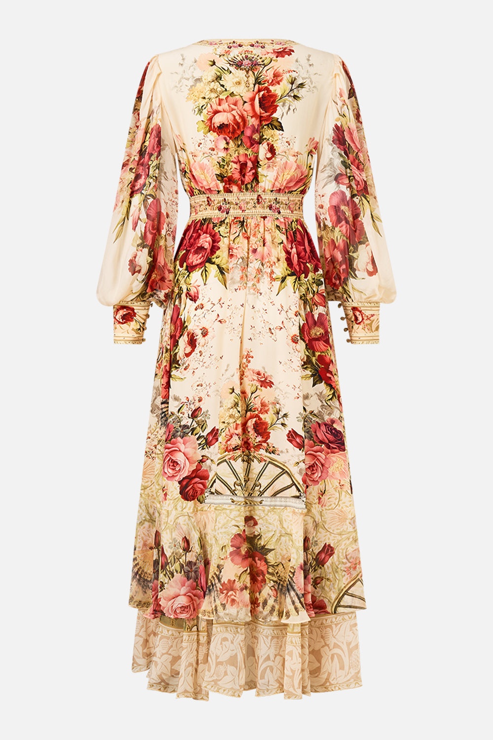 LONG BUTTON FRONT DRESS - 8