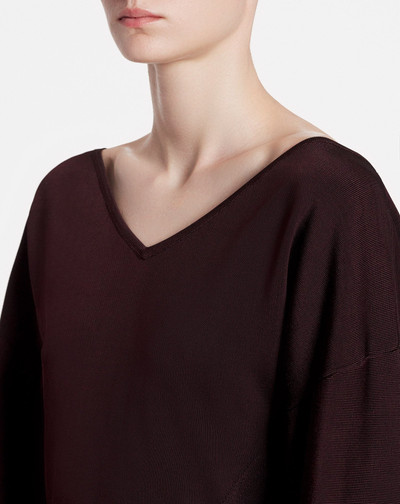 Lanvin WIDE-NECK SWEATER WITH RAGLAN SLEEVES outlook