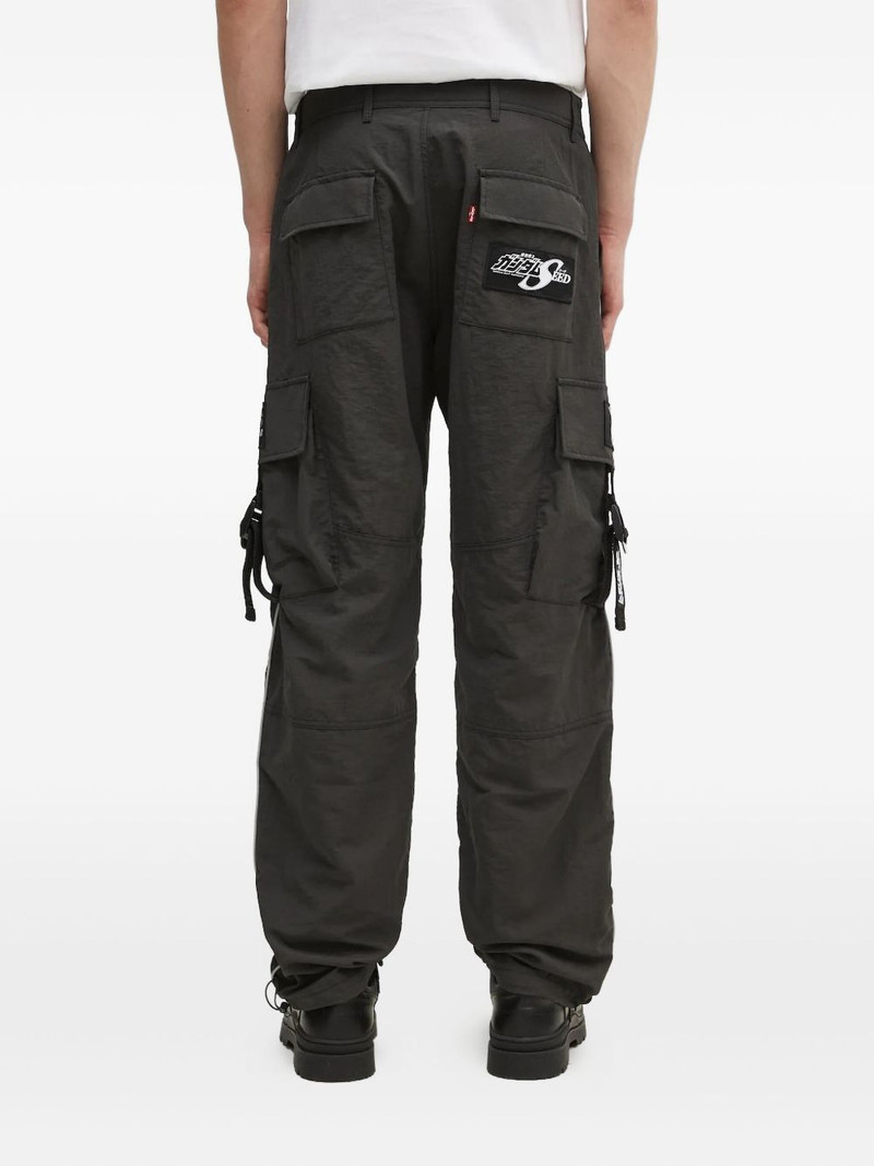 Levi's cargo-pocket graphic-patch trousers outlook