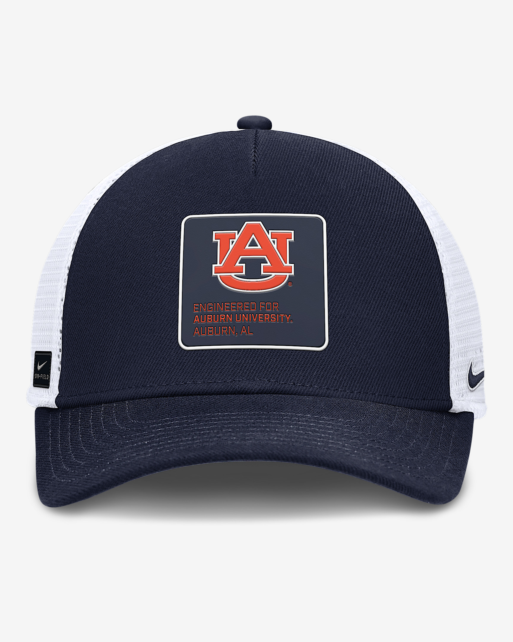 Auburn On-Field Rise Engineered Men's Nike College Trucker Adjustable Hat - 2