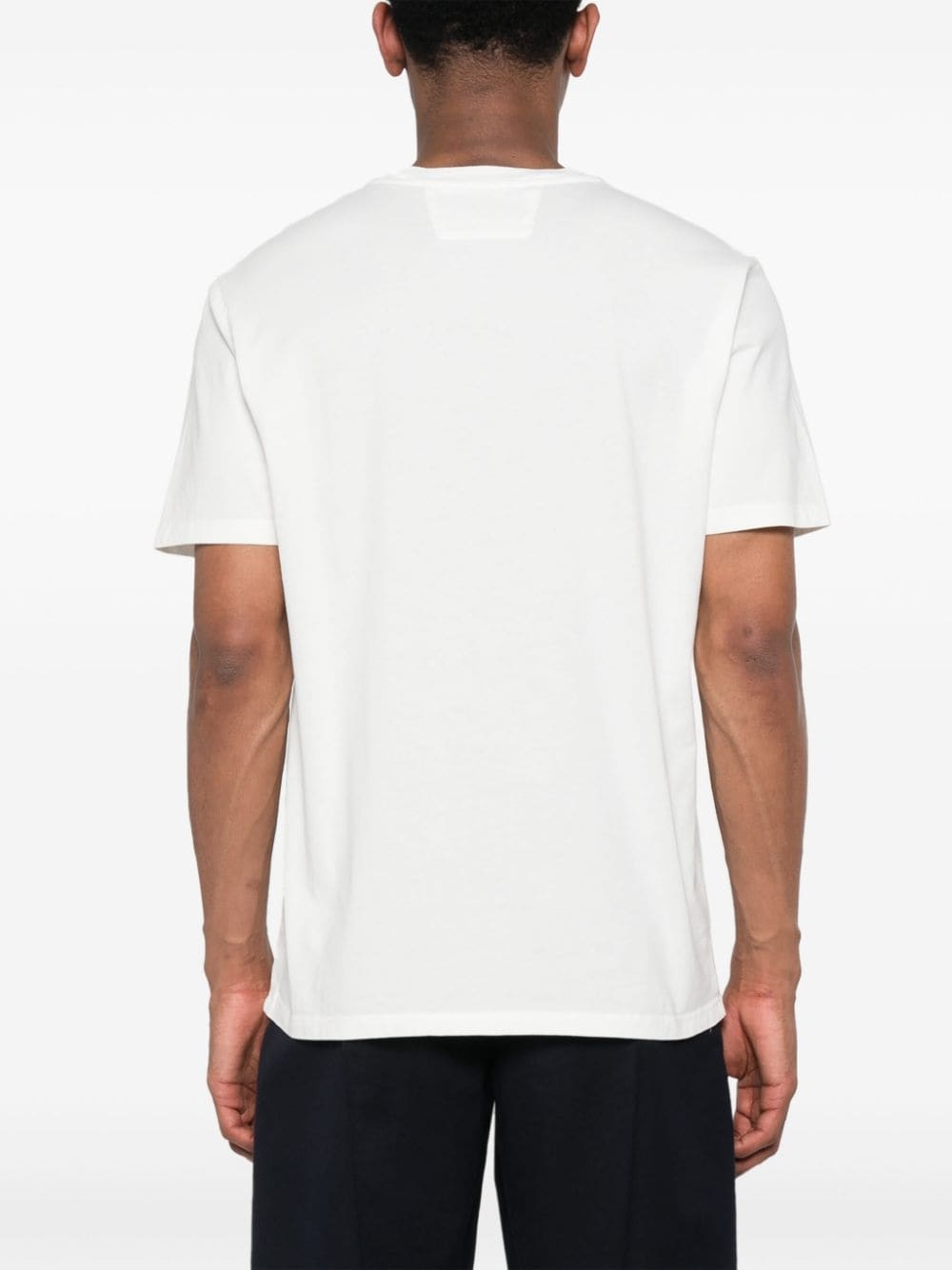 logo-print cotton T-shirt - 4