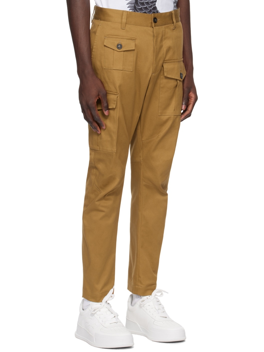 Tan Sexy Cargo Pants - 2