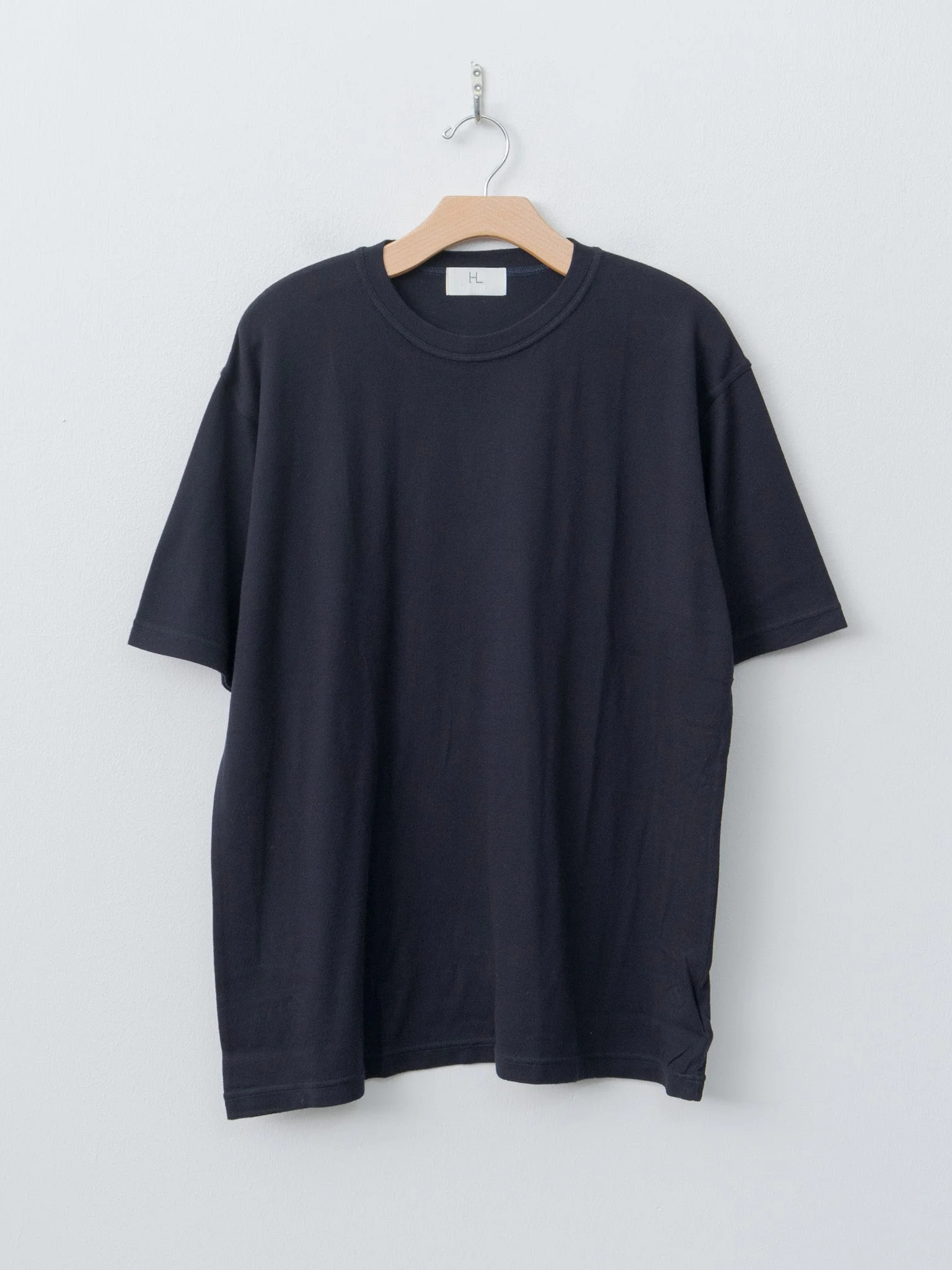 Cotton Cashmere T-Shirt - Navy - 1