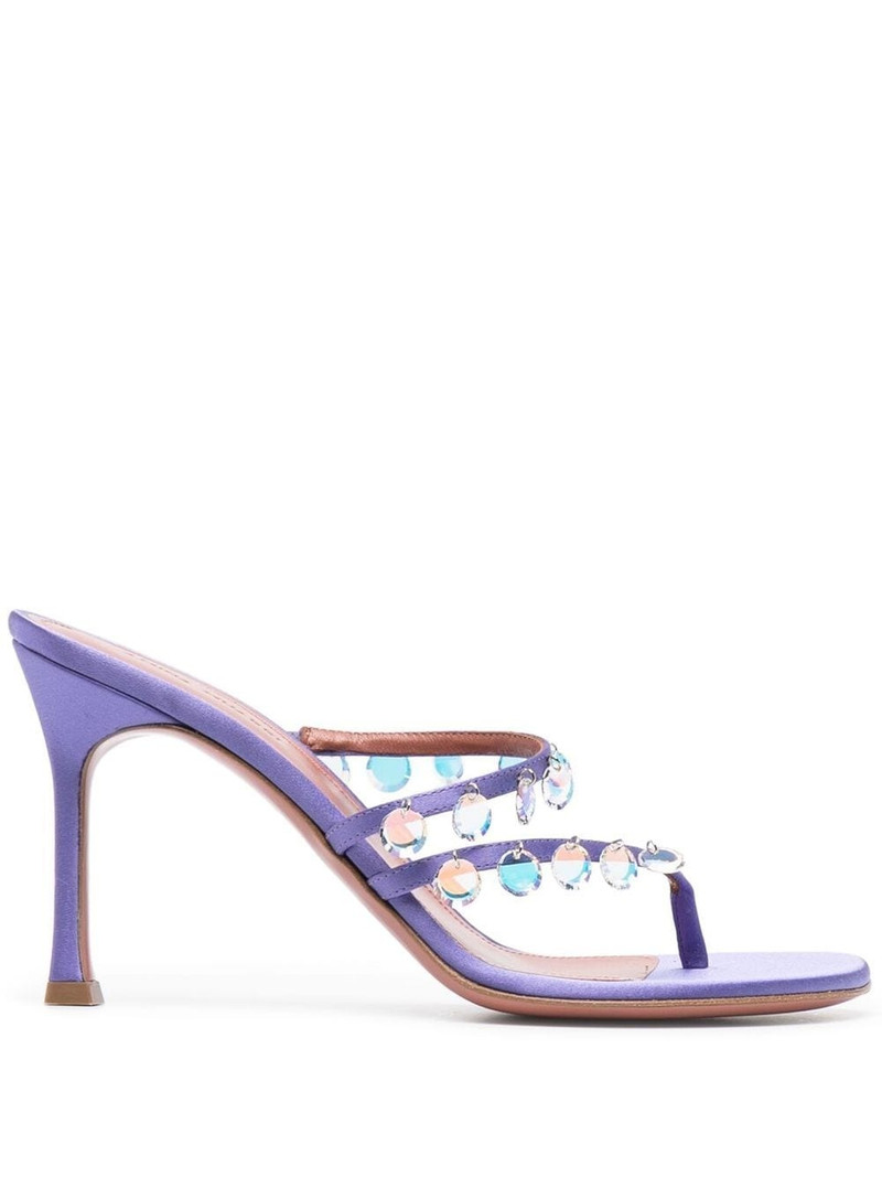 Tina 105 mm crystal sandals 1