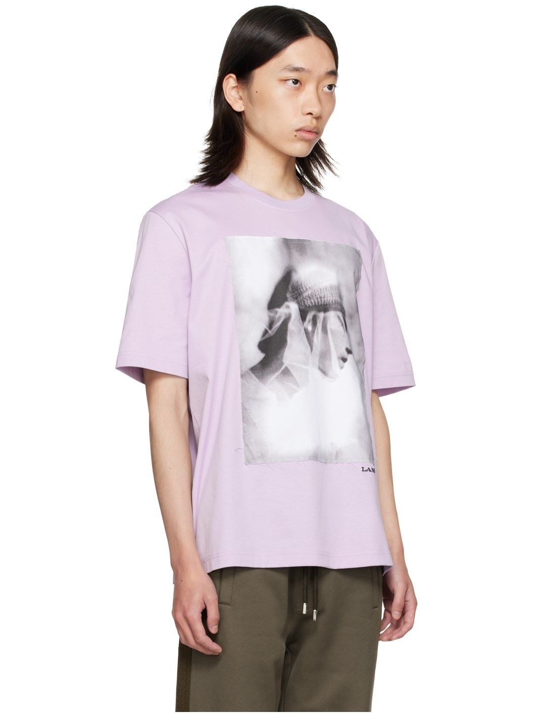 Purple Archives Print Classic T-Shirt - 2