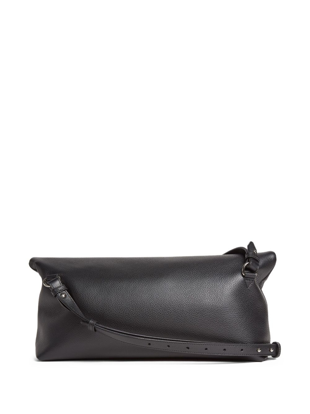 Neoclassic pebbled leather messenger bag - 2
