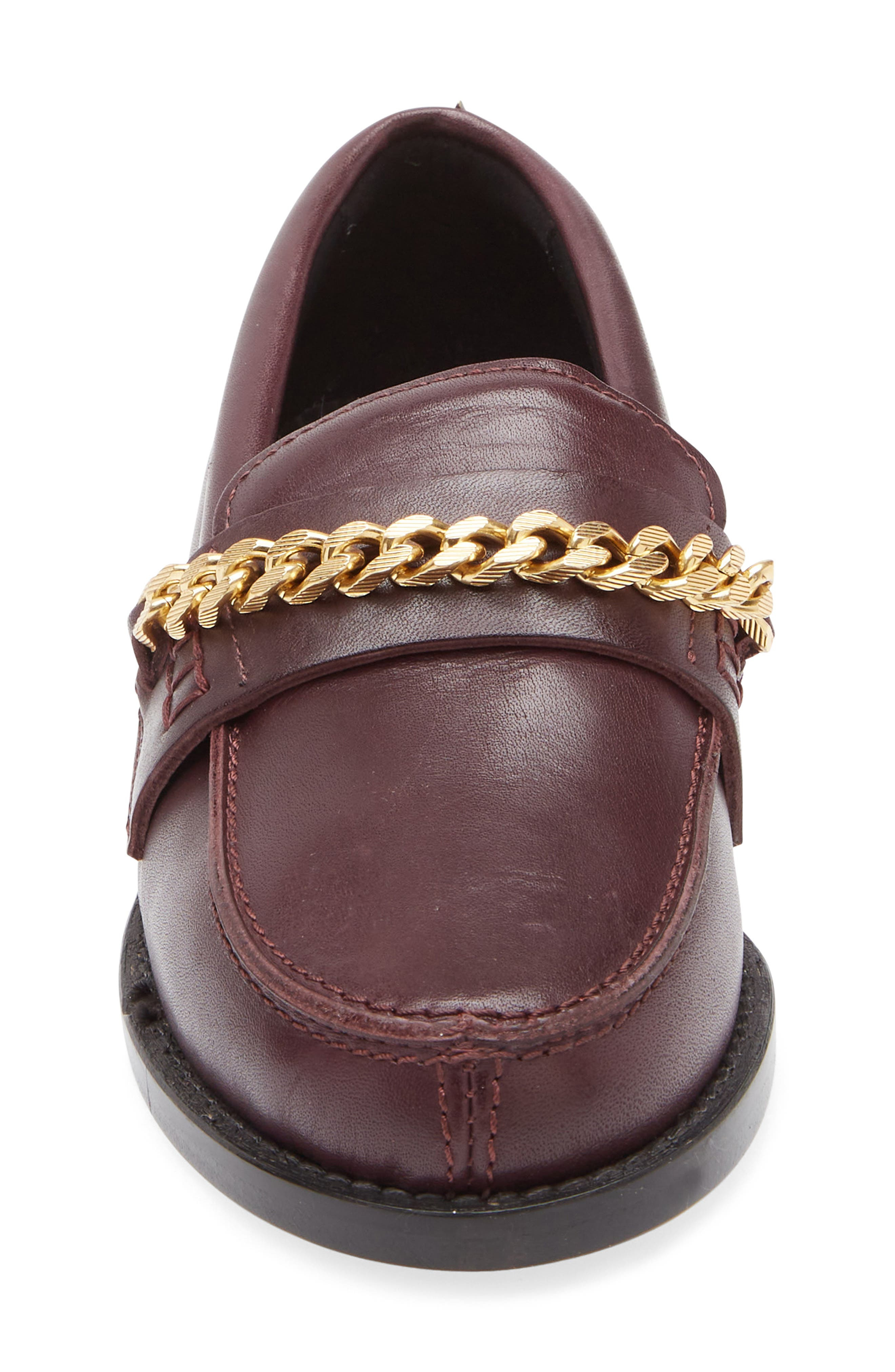 Golden Goose Jerry Chain Loafer in Bordeaux at Nordstrom - 4