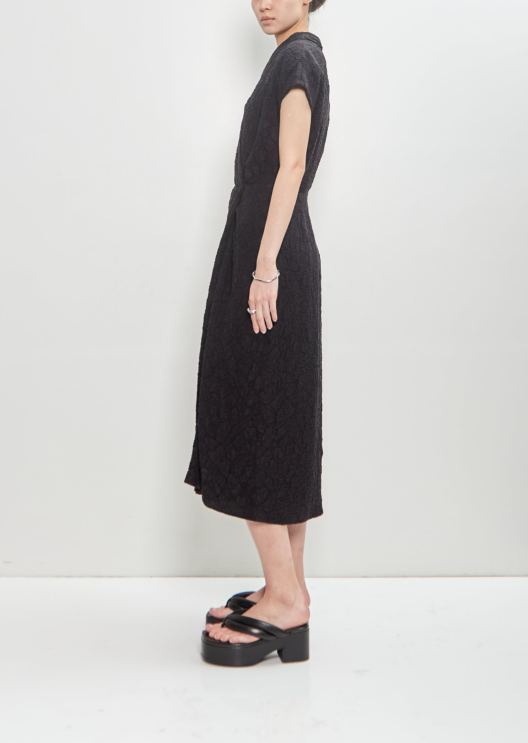 Viscose Silk Dilian Dress - 3