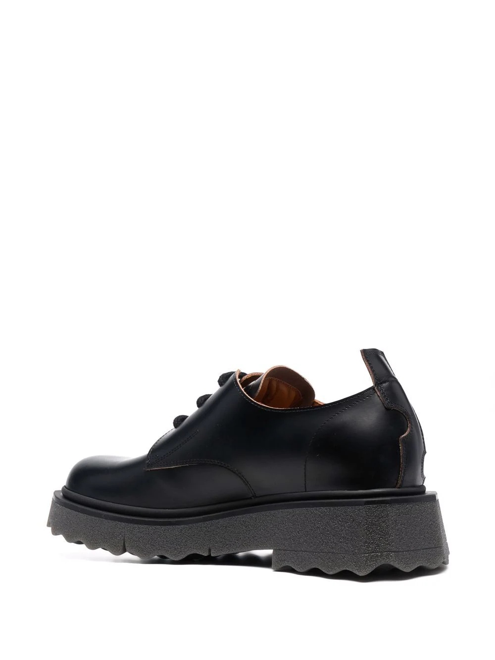 sponge sole derby shoes - 3