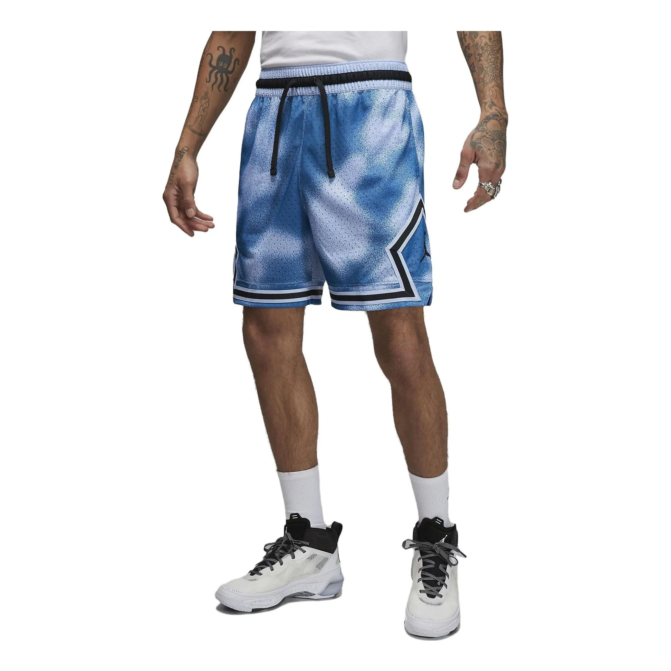 Air Jordan Dri-FIT Sport Diamond Shorts 'Royal Tint/Black/White' FB7576-425 - 1