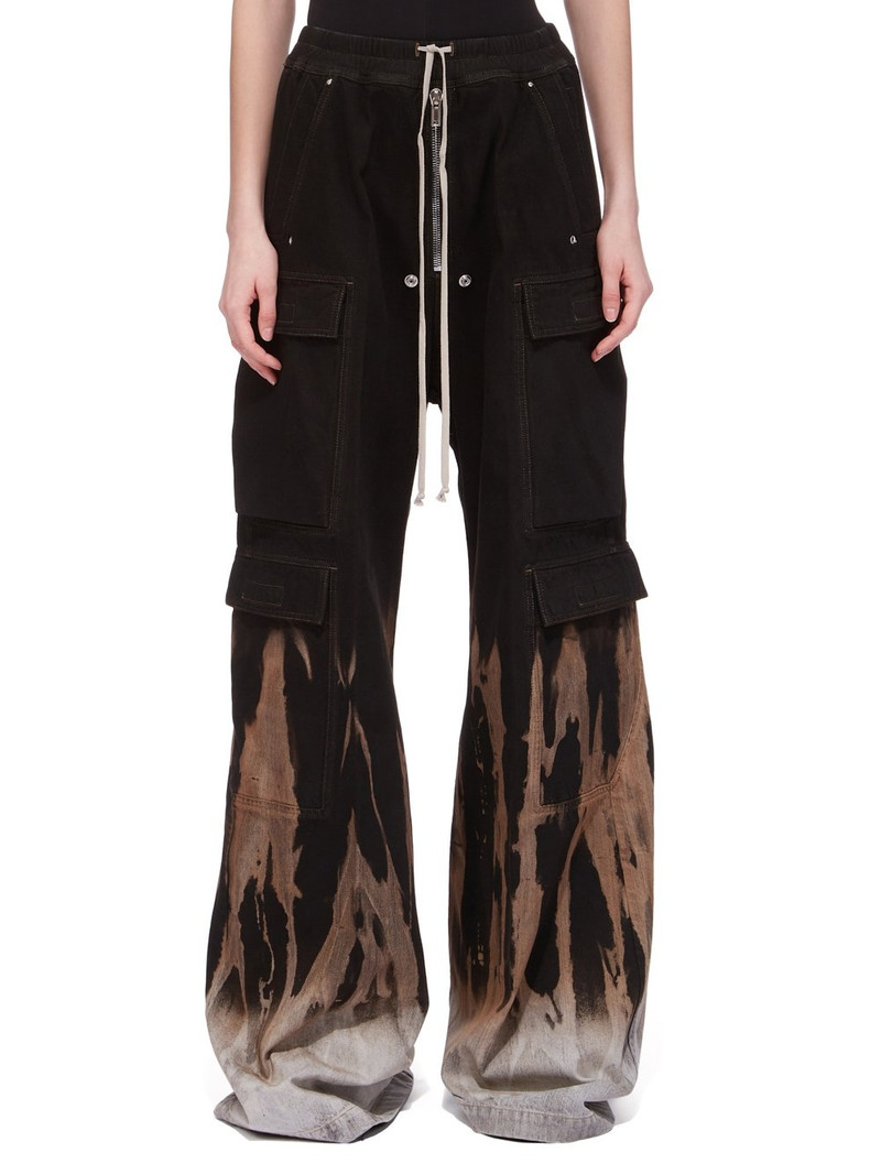 Rick Owens DRKSHDW Printed Baggy Jeans 1