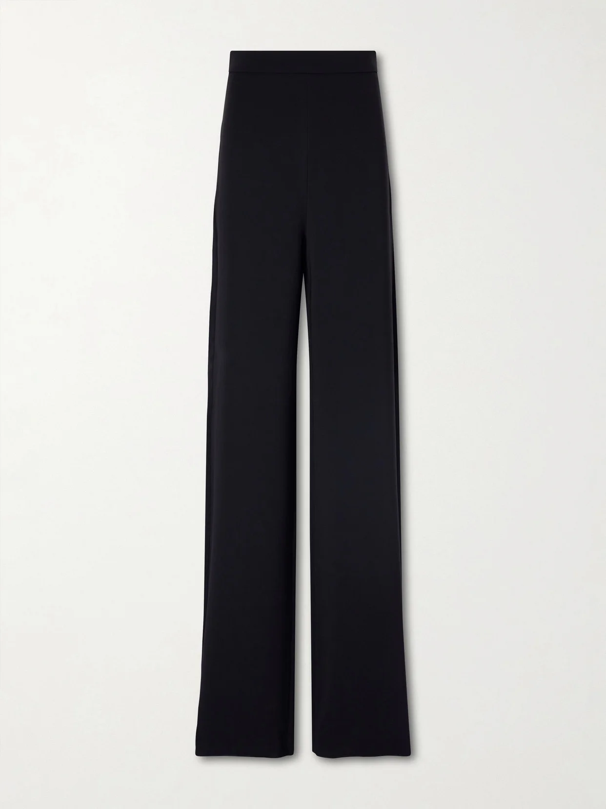 Crepe Wide-leg Pants - 1