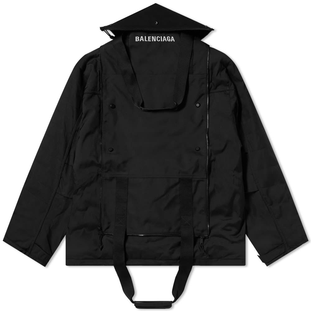 Balenciaga Convertible Gym Bag Parka - 1