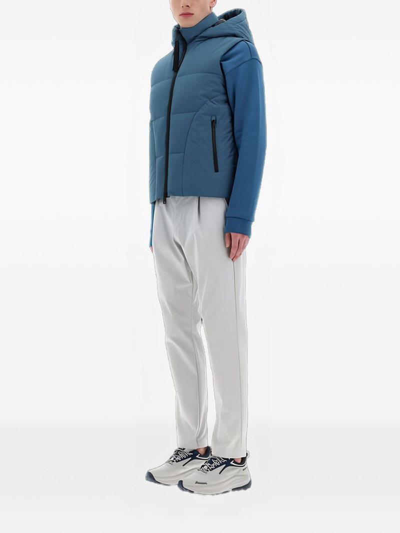 hooded zip gilet 3
