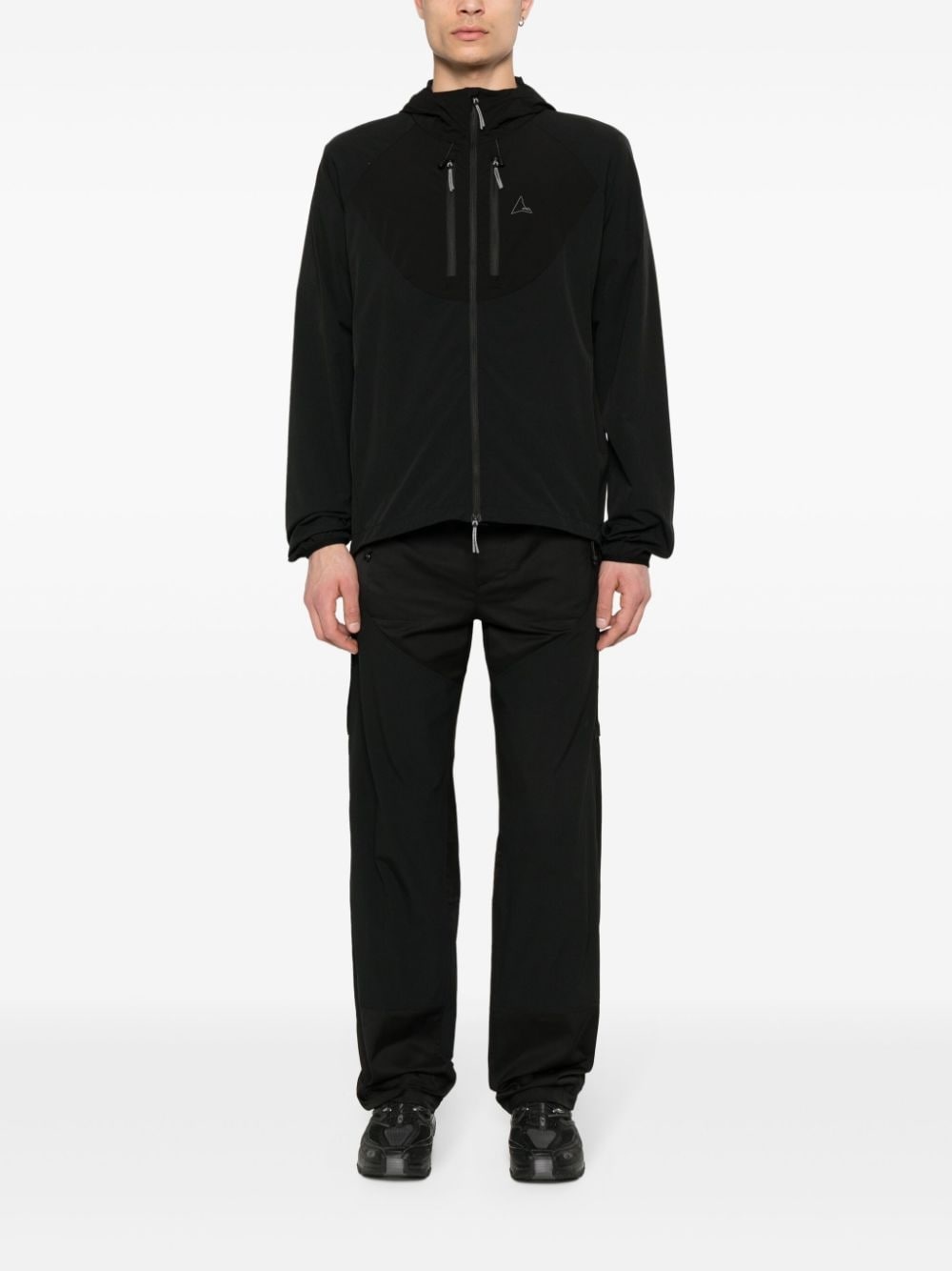 panelled-design trousers - 2