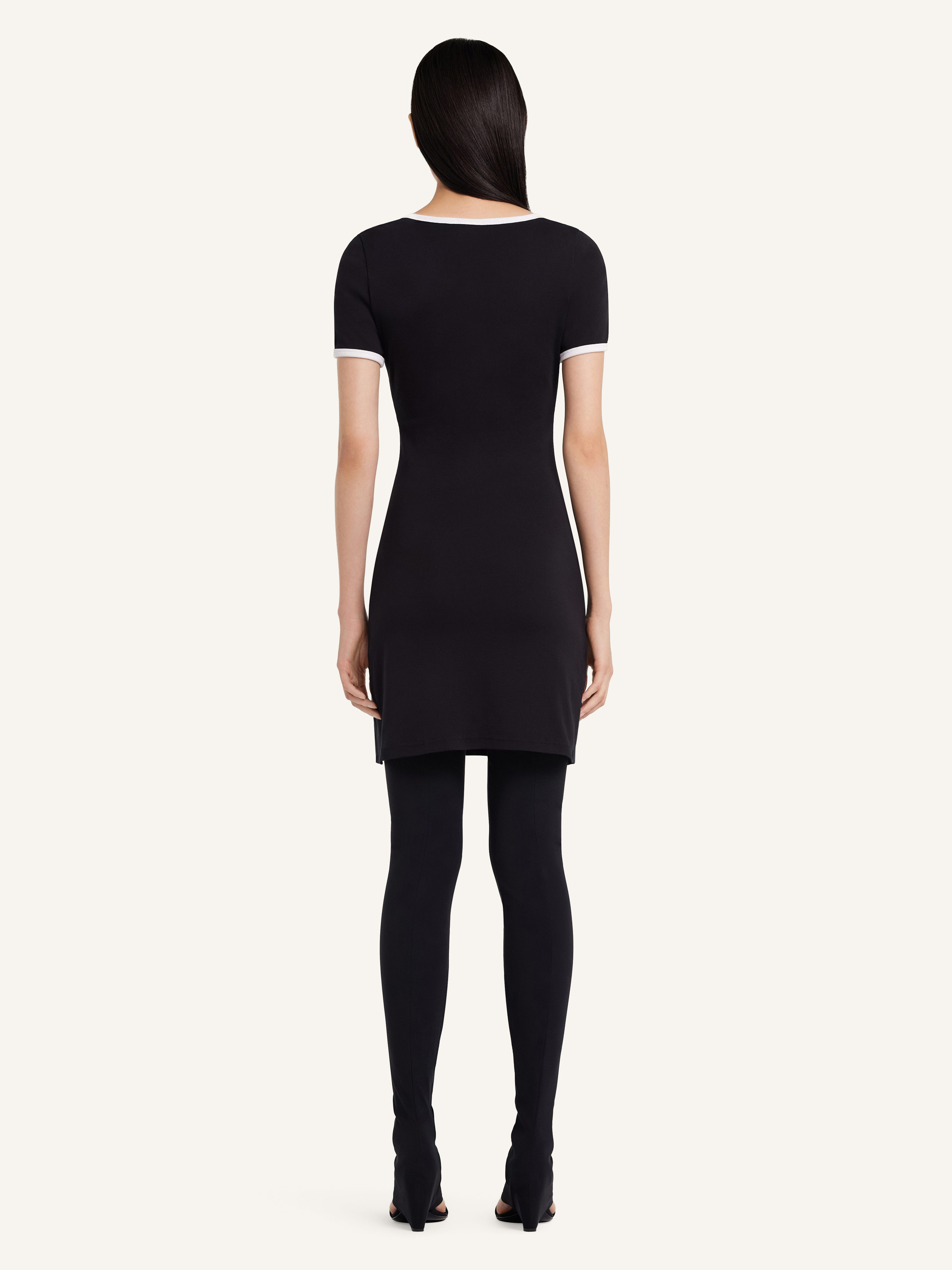 HOLISTIC CONTRAST MINI DRESS - 3