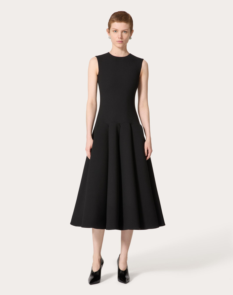 LUXURY CREPE MIDI DRESS 3
