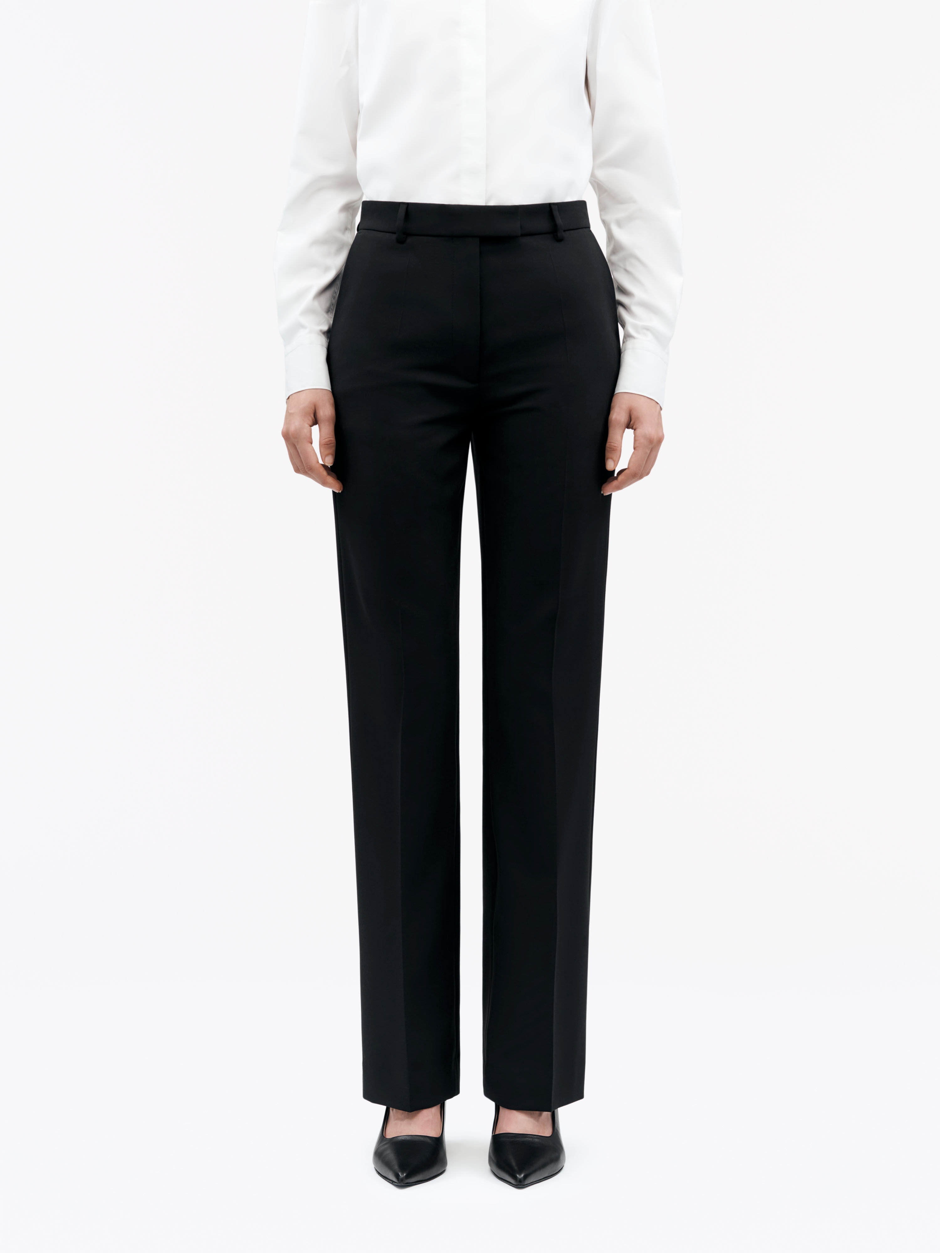 Marfa Wool Blend Trousers - 4