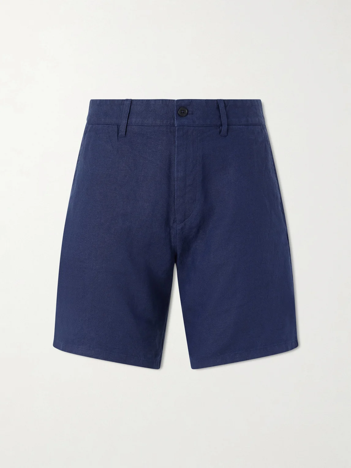 Aden 1454 Straight-Leg Linen Shorts - 1