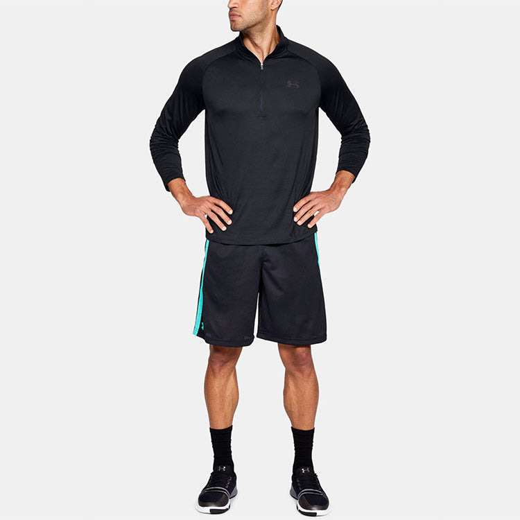 Under Armour Tech 2.0 1/2 Zip Men's Training Sweatshirt 'Black' 1328495-001 - 3