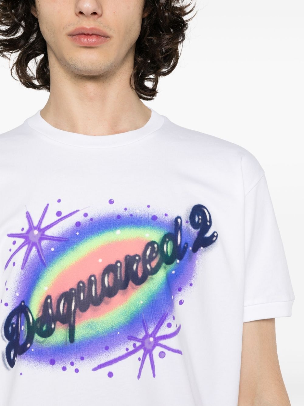 logo-print cotton T-shirt - 5