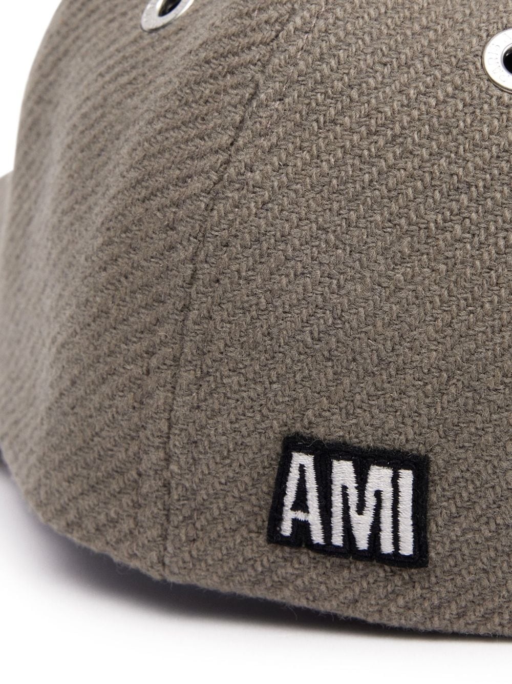 logo-embroidered curved-peak cap - 4