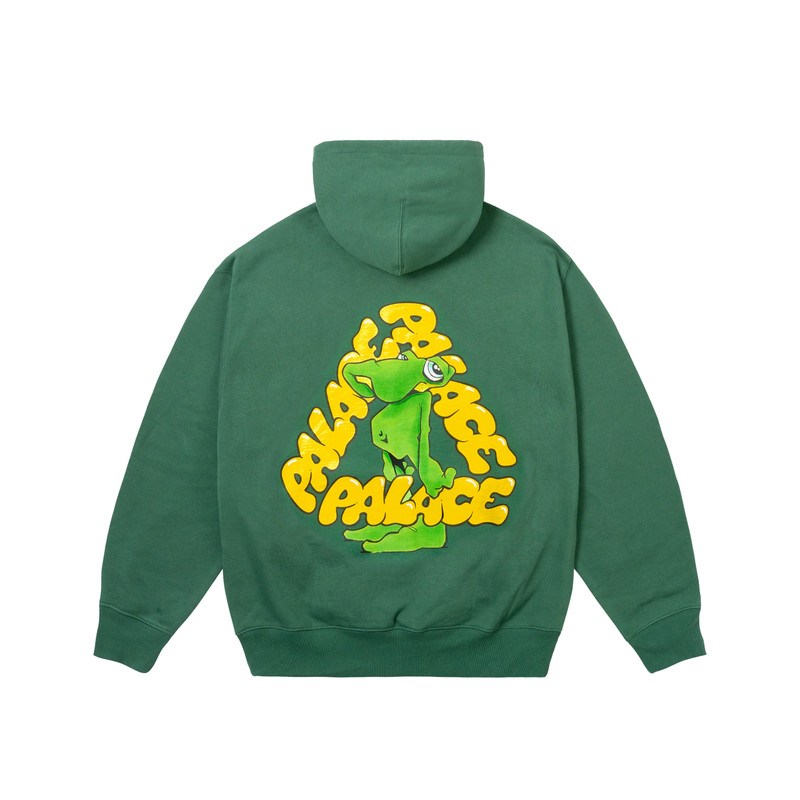 PALACE MARK BODĒ HOOD RACEY GREEN outlook