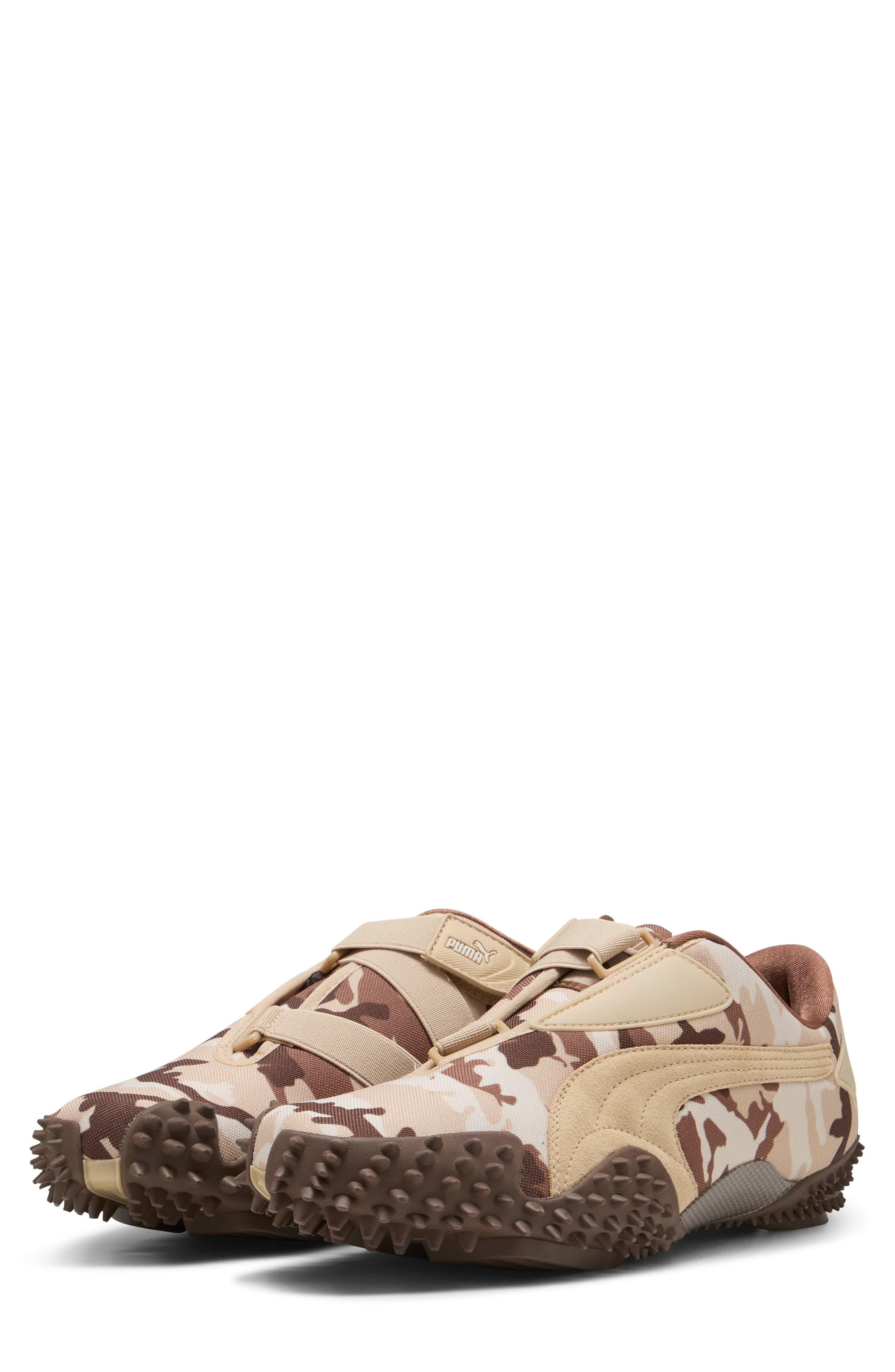 PUMA Mostro Camo Sneaker in Light Sand-Espresso Brown at Nordstrom - 8