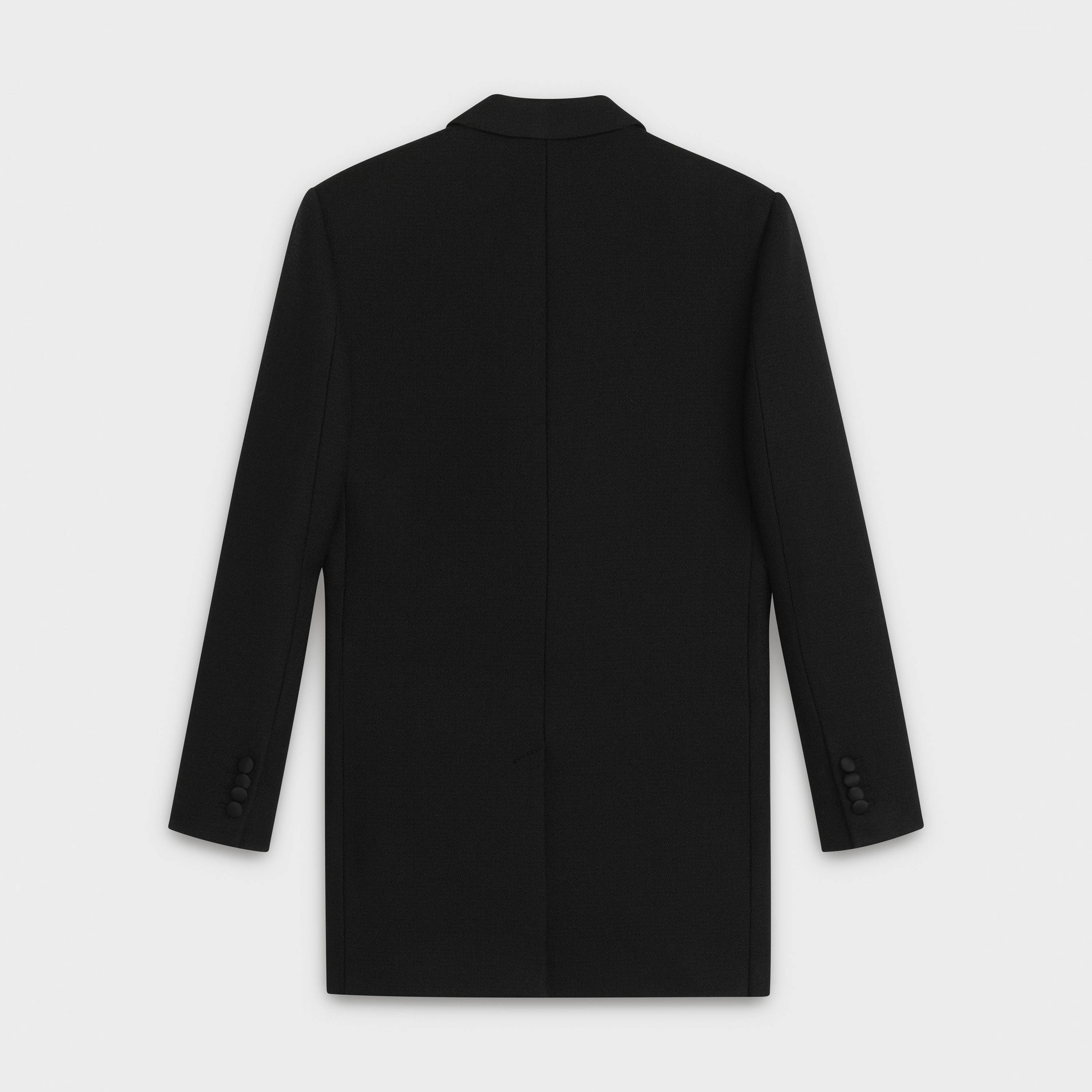 COAT JACKET IN TUX WOOL CRÊPE SABLÉ - 2