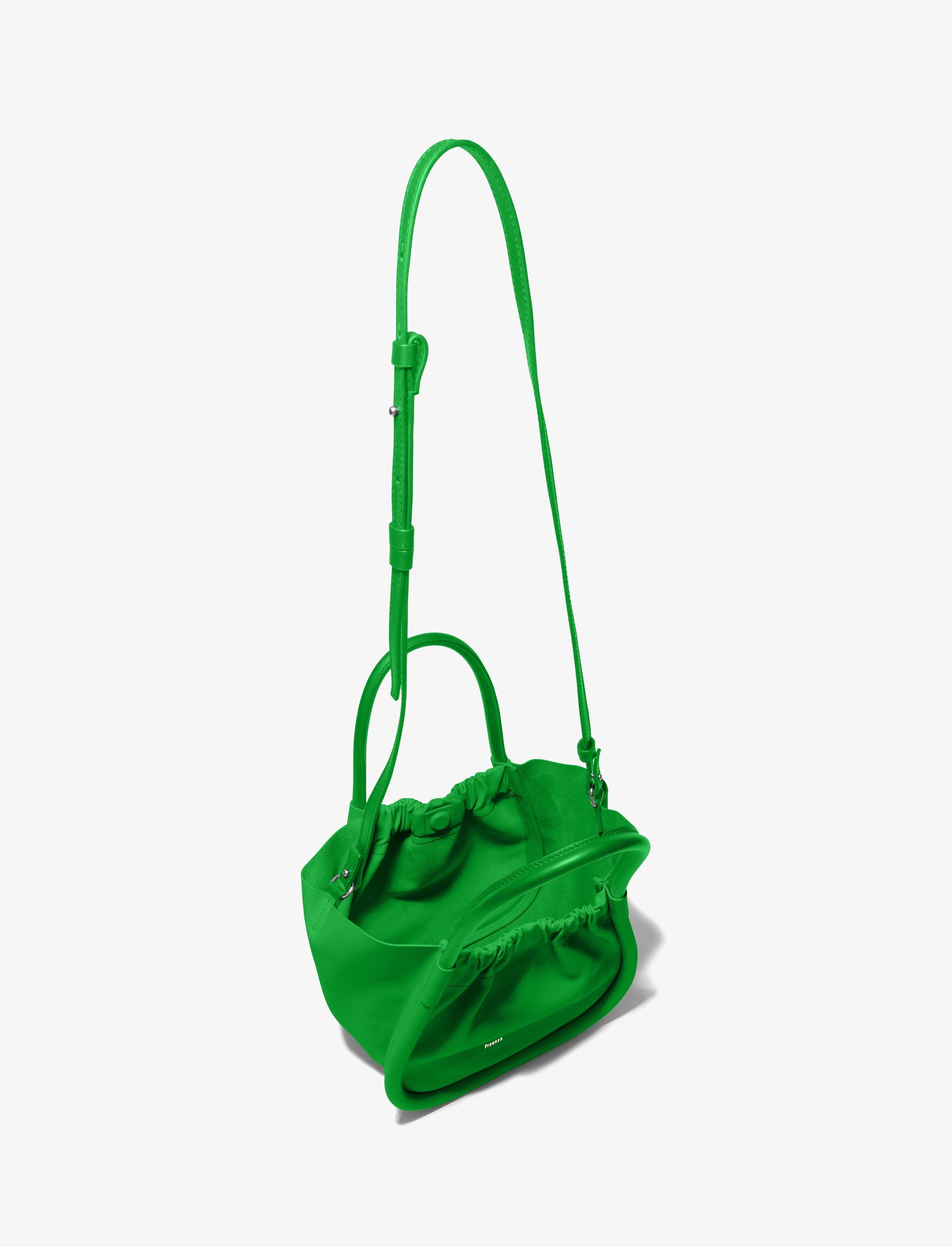 Small Ruched Crossbody Tote - 5