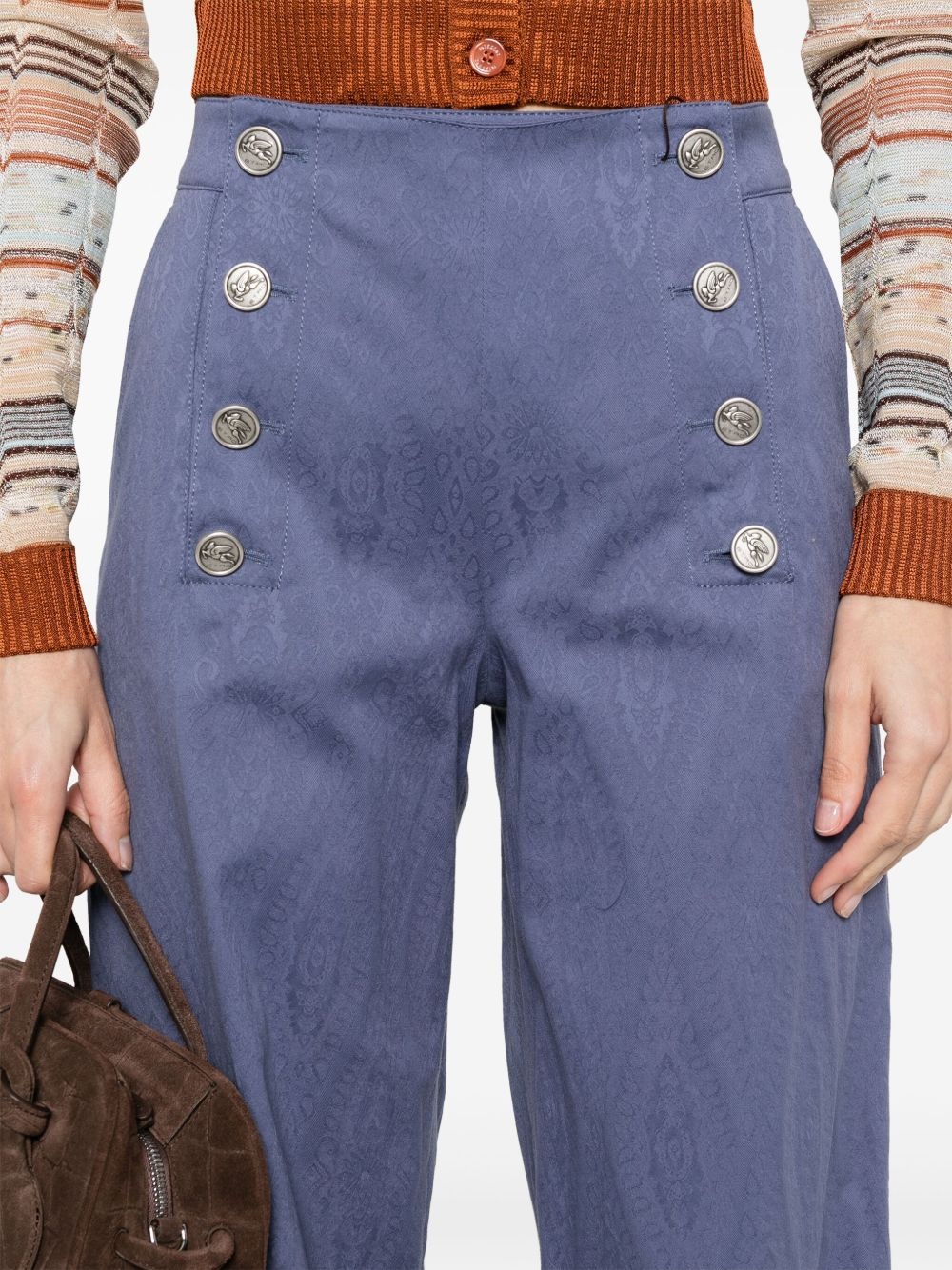 jacquard trousers - 5