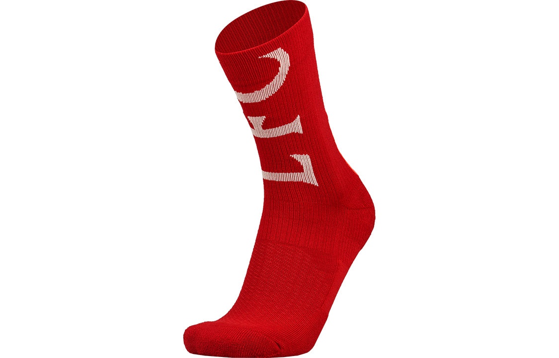 Nike Snkr Sox Crew Liverpool Soccer/Football Sports Mid Tops Socks One Pair Red DM3276-687 - 4