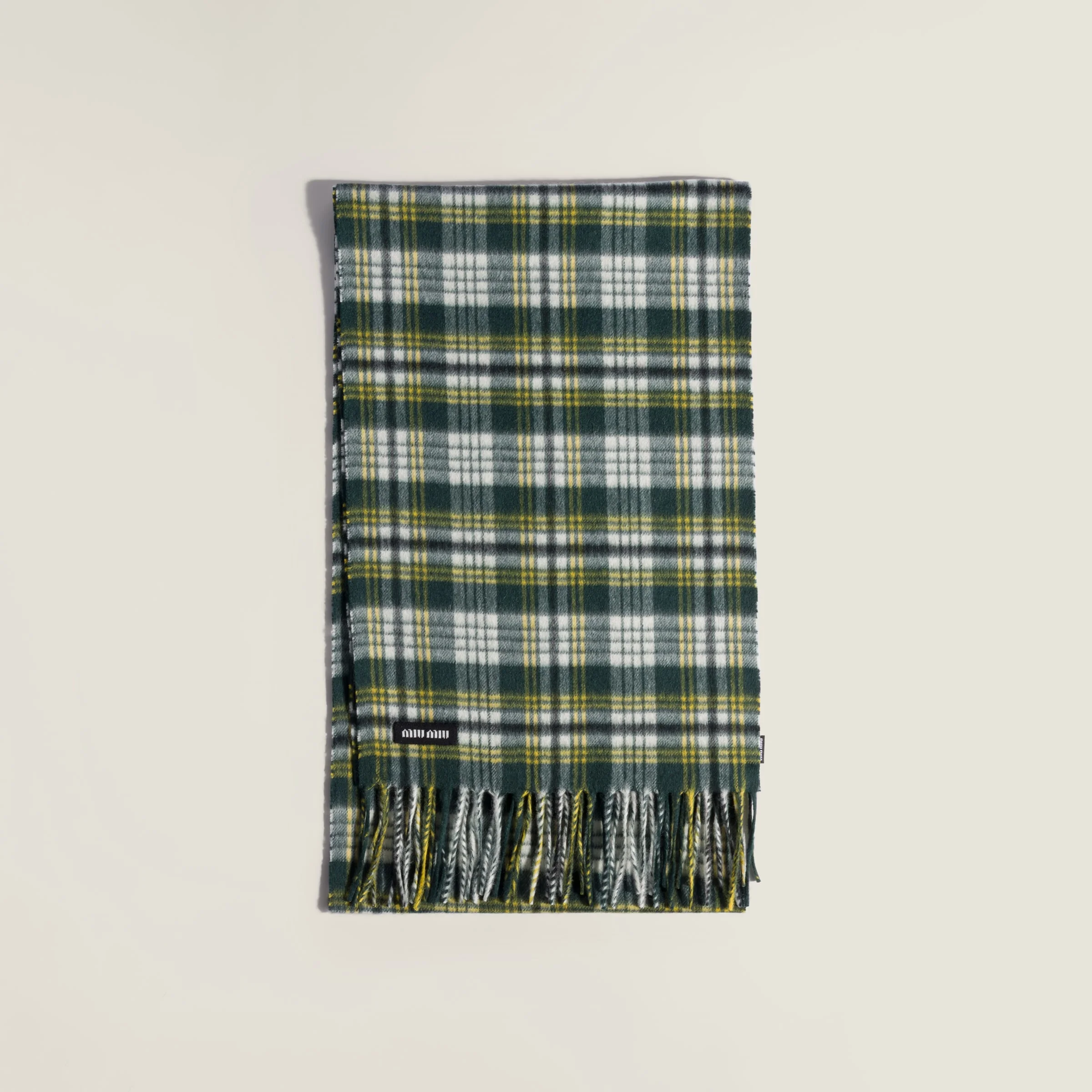 Wool and cashmere scarf - 1