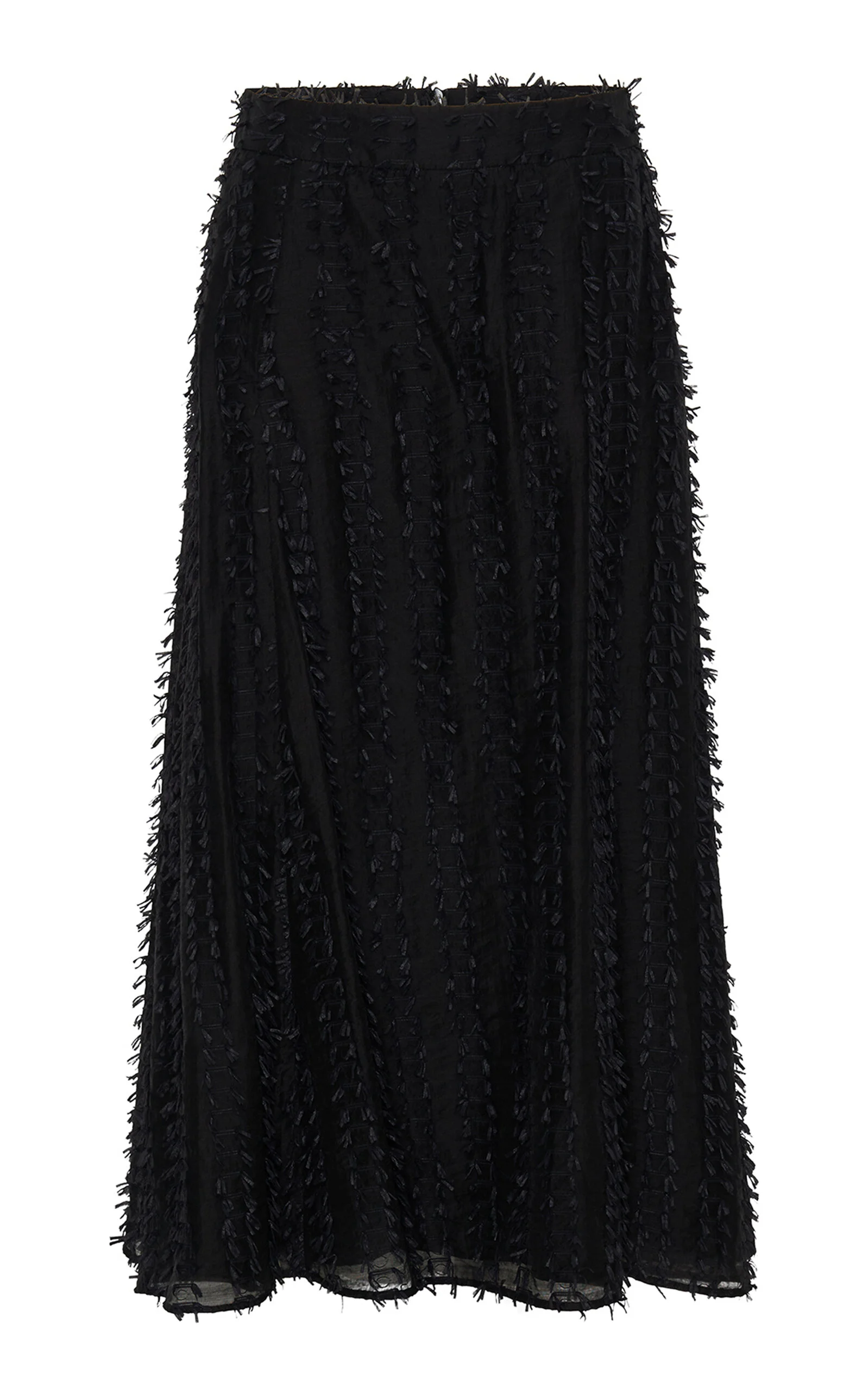 Clara Fil Coupé Midi Skirt black - 1