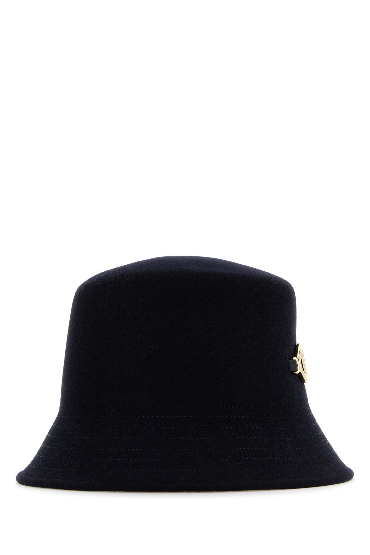Midnight blue felt bucket hat - 2