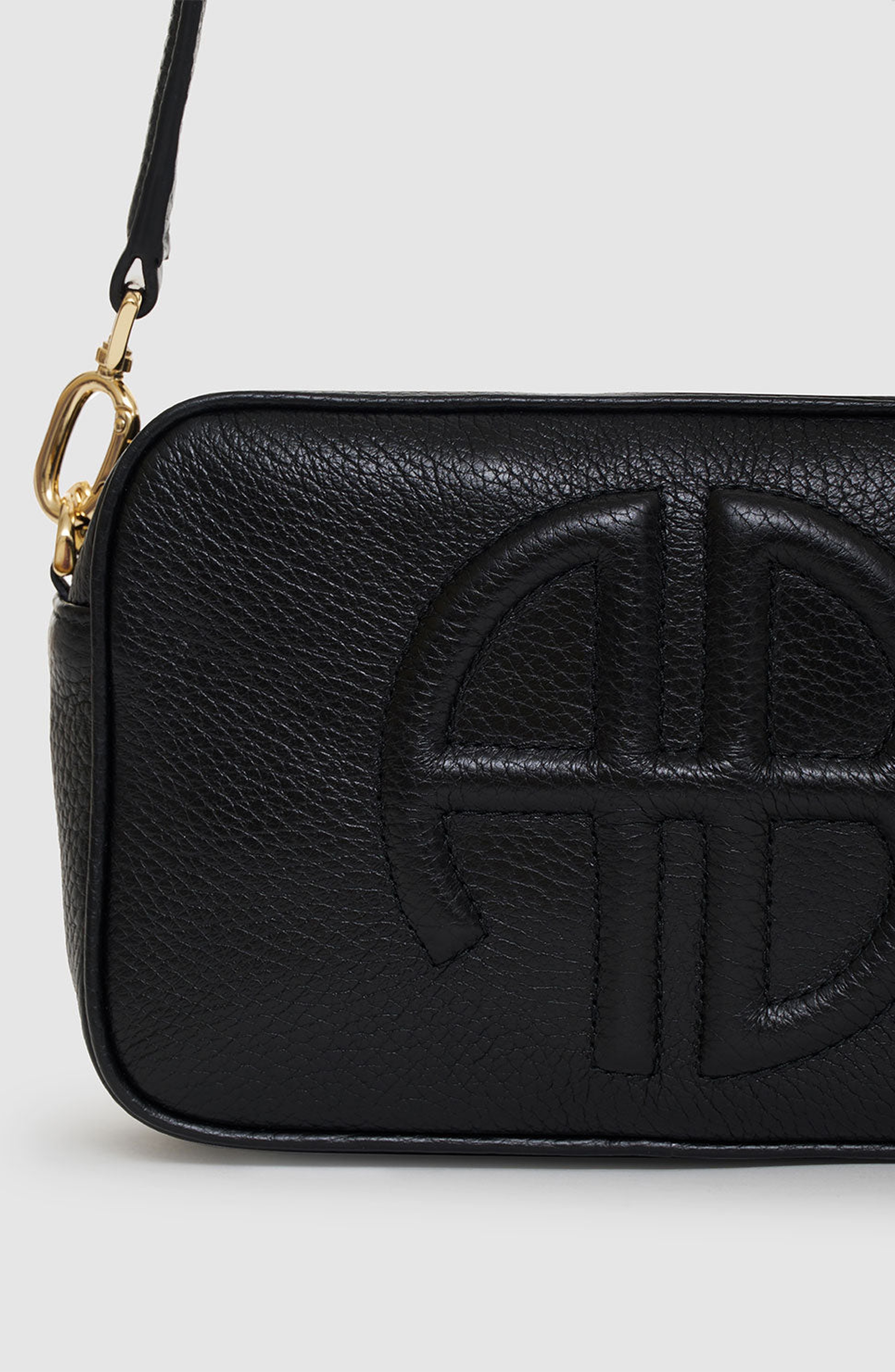 ANINE BING Lili Bag in Black Pebbled at Nordstrom - 4