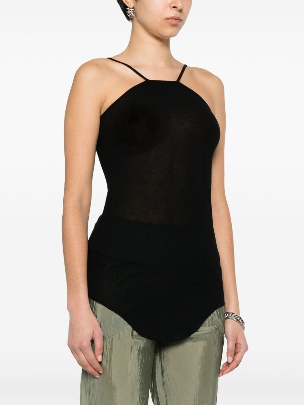 Scorpio ribbed-knit tank top - 3