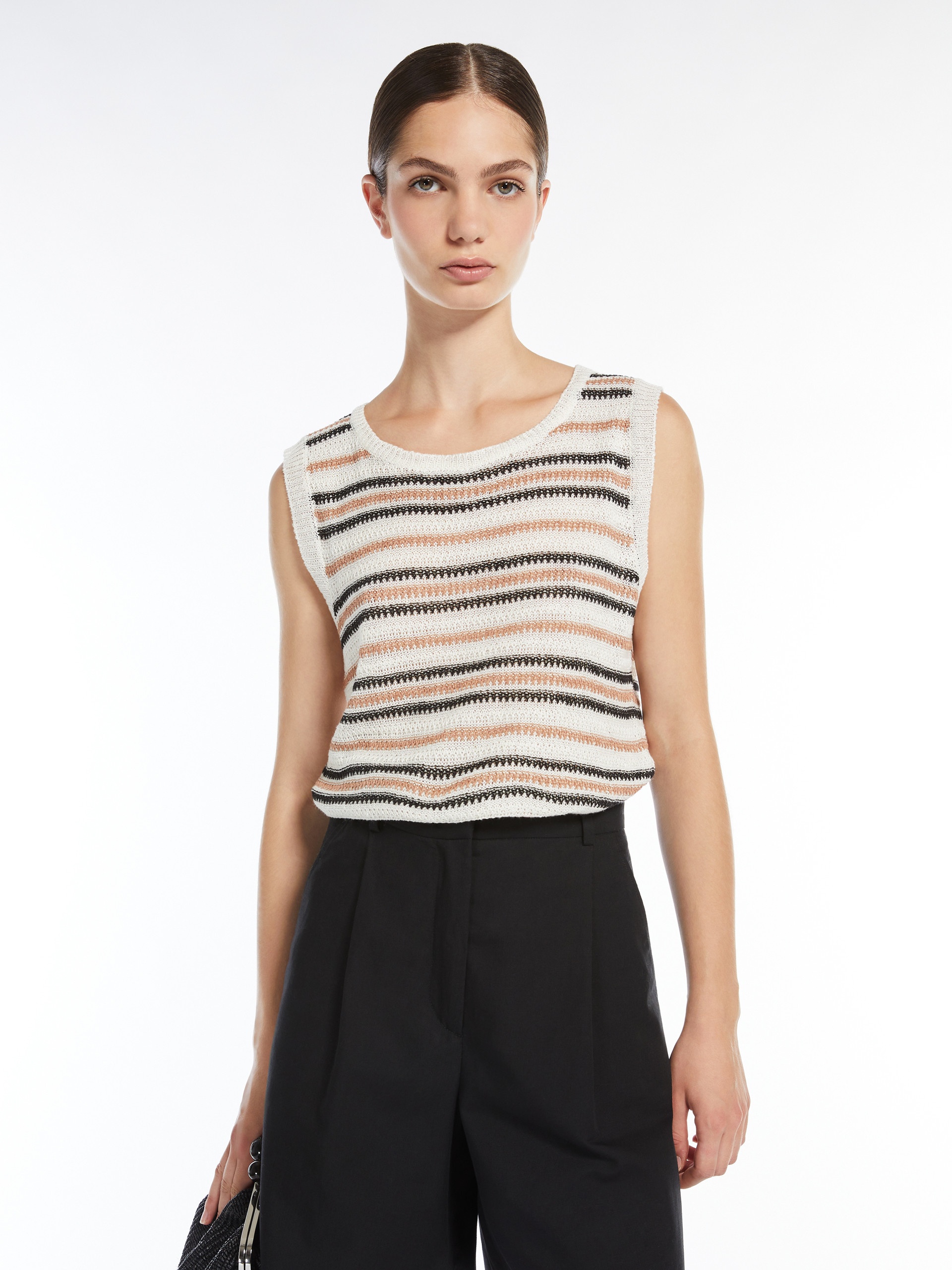 CIAD Linen yarn waistcoat - 5