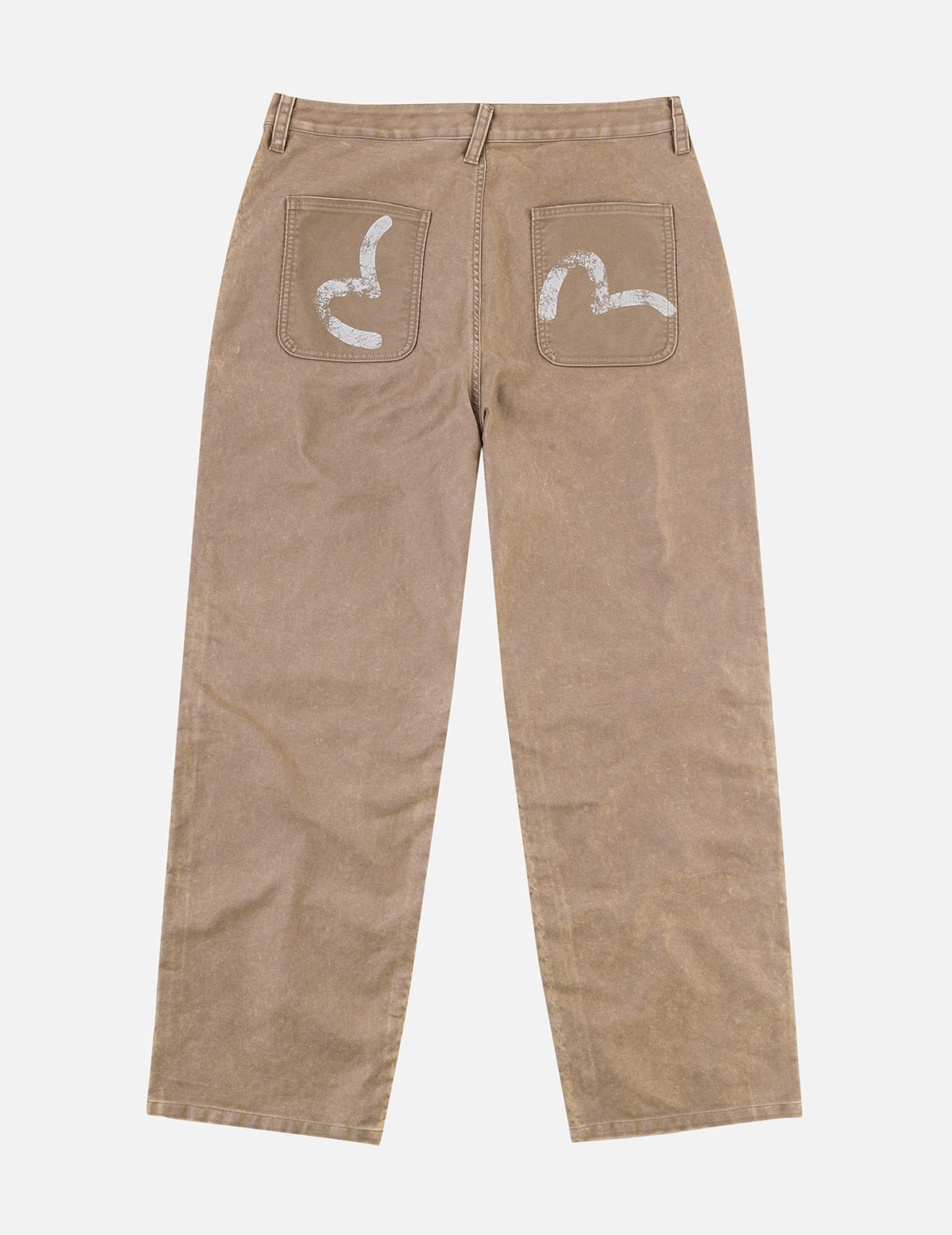 Seagull Print and Multi-Pocket Regular Fit Cargo Pants - 3