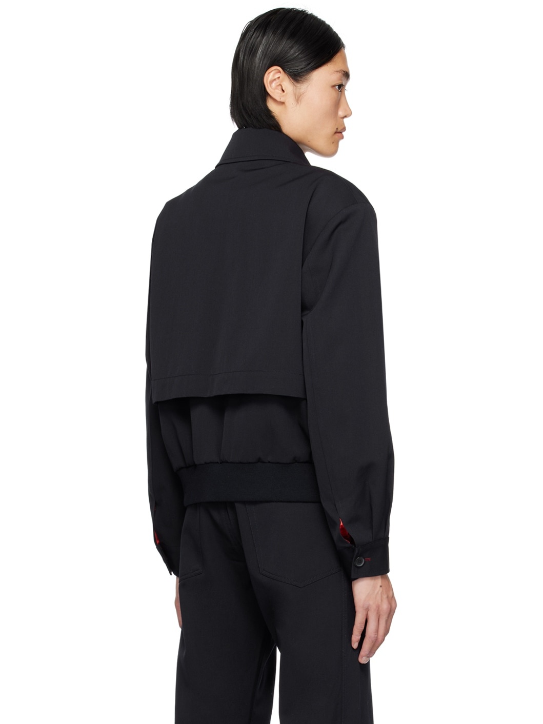 Navy Zip Jacket - 3