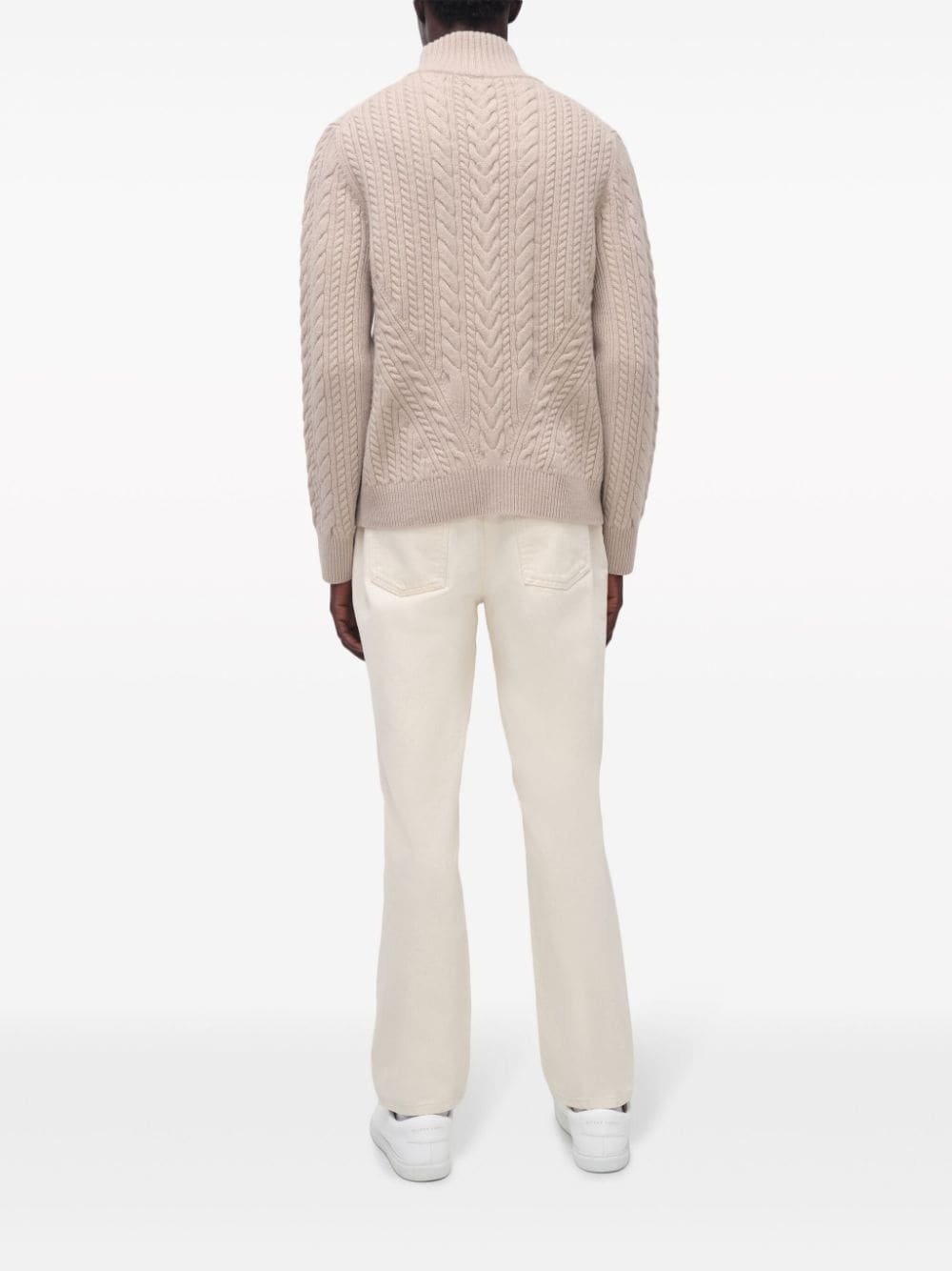 Ajax cable-knit jumper - 4